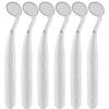 6 Packs Dental Mirror with Light Teeth Inspection LED Mirror Anti-Fog Curve Angle Oral Care Tools view 1