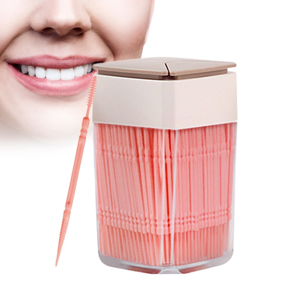 Meindin Tooth Care Picks - Fishbone Shape Toothpicks for Teeth Care - Tooth Cleaning Tool, Food Stain Remover for Schools, Kitchen, Hotels, Restaurants, Banquet