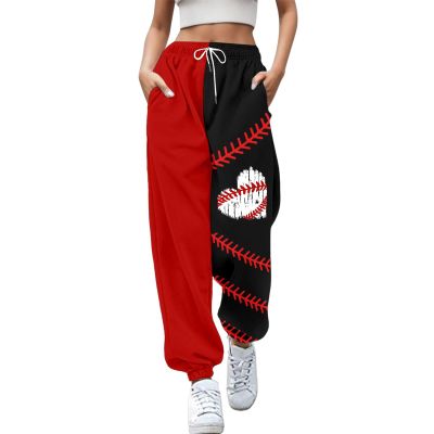 WILLBEST Sport Pants for Women Running Jogger Causal Gym Training Sweatpant Stretch Loose Fit Trouser Jogging Bottoms Loungwear