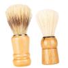 Angoily 2pcs Shaving Brush Wood Handle Beard Brush Shave for Men Shaving Accessory for Salon Use view 1
