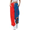 WILLBEST Womens Activewear Trouser Straight Leg Yoga Pants with Drawstring Baggy Tracksuit Bottoms Sport Gym Workout Jogger Causal Skinny Slim Fit Lounge Sweatpants