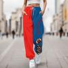 WILLBEST Womens Activewear Trouser Straight Leg Yoga Pants with Drawstring Baggy Tracksuit Bottoms Sport Gym Workout Jogger Causal Skinny Slim Fit Lounge Sweatpants view 3