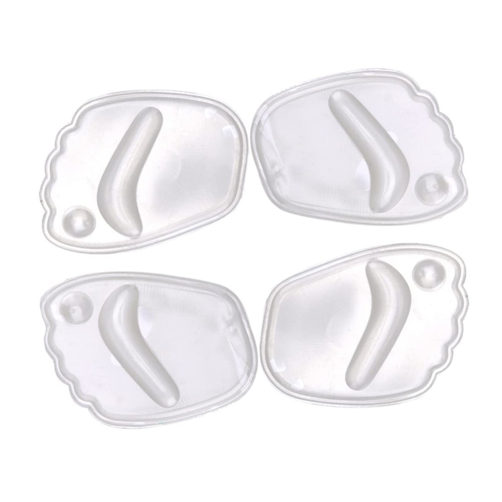GLEAVI Silicone Forefoot Pads Design Gel Massage Cushion for High Heel Inserts Ball of Foot Pain Relief Pads Random Color