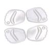 GLEAVI Silicone Forefoot Pads Design Gel Massage Cushion for High Heel Inserts Ball of Foot Pain Relief Pads Random Color view 1