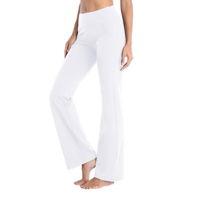 Women Activewear Trouser Straight Leg Yoga Pants with Pocket Drawstring Loose Tracksuit Bottoms Sport Joggers Causal Elastic Waist Lounge Pant