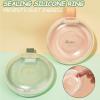 KASESSS 2 Pieces Retainer Case, Portable for Invisalign Case, Multifunctional Retainer Box, Slim Denture Box, Mouth Guard Case with Small Brush, False Teeth Container for Denture, Braces (Pink,Green) view 3