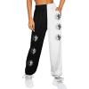 WILLBEST Women's Plain Sport Gym Jogger Sweatpant Straight Leg Elastic Waist Trousers Causal Athletic Workout Tracksuit Pants Jogging Bottom Lounge Wear view 2