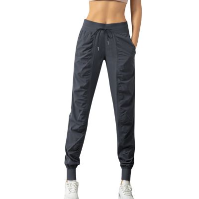 WILLBEST Women's Activewear Trouser Straight Leg Yoga Pants Drawstring Loose Fit Tracksuit Bottoms Sports Jogger Causal Plus Size Lounge Sweatpants