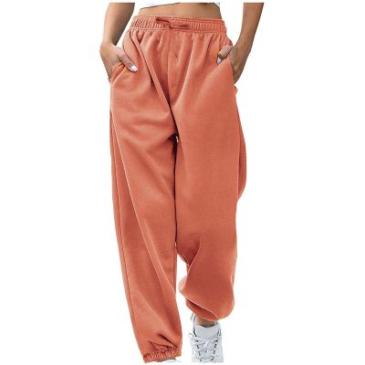 Women's Activewear Trouser Straight Wide Leg Yoga Pants Stretch Loose Fit Tracksuit Bottoms Running Sport Jogger Causal Cuffed Lounge Sweatpant