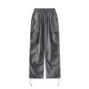 Women Activewear Trousers Straight Leg Yoga Pants with Pockets Lightweight Tracksuit Bottoms Running Fitness Workout Joggers Causal Plain Lounge Pant view 4