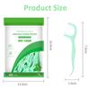 100 Pieces Dental Floss, Dental Floss, Dental Arch with Handle, Mint Smell, Hygienic and Portable, for Teeth Cleaning, Oral Care, Fresh Breath view 2