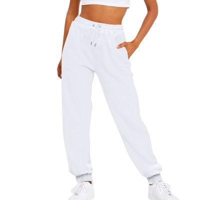Sport Pants for Women Running Joggers Causal Athletic Training Sweatpant Stretch Elasticated Waist Trouser Jogging Bottom with Pockets