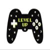 PartyDeco Gamer Paper Napkins, Black Gamepad, Pack of 12 view 1