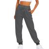 WILLBEST Womens Comfort Sport Gym Joggers Sweatpant Straight Wide Leg Elasticated High Waist Trousers Causal Running Yoga Jog Pants Jogging Tracksuit Bottoms Activewear view 1