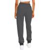 WILLBEST Womens Comfort Sport Gym Joggers Sweatpant Straight Wide Leg Elasticated High Waist Trousers Causal Running Yoga Jog Pants Jogging Tracksuit Bottoms Activewear view 3