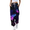 Women's Activewear Trouser Straight Wide Leg Yoga Pants Stretch Soft Tracksuit Bottoms Gym Sport Jogger Causal Bootleg Lounge Sweatpants view 2
