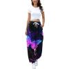 Women's Activewear Trouser Straight Wide Leg Yoga Pants Stretch Soft Tracksuit Bottoms Gym Sport Jogger Causal Bootleg Lounge Sweatpants view 3