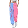 WILLBEST Women Activewear Trousers Straight Leg Yoga Pants Drawstring Lightweight Tracksuit Bottoms Sport Jogger Causal Cuffed Lounge Pants view 1