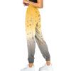 Womens Activewear Trousers Straight Wide Leg Yoga Pants with Drawstring Loose Fit Tracksuit Bottoms Jogging Running Fitness Jogger Causal Elasticated Waist Lounge Pants view 3