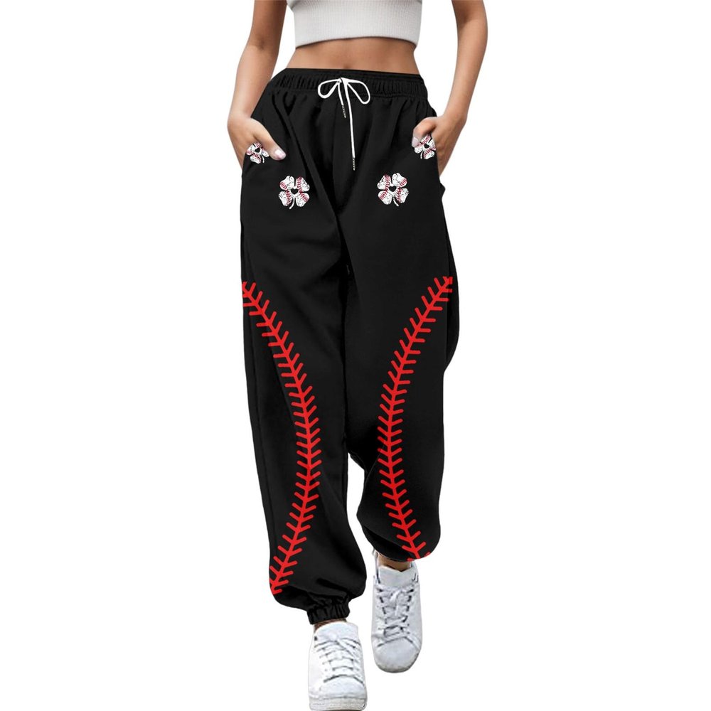 WILLBEST Women Stretch Gym Sport Jogger Sweatpant Loose Elasticated Waist Trousers Causal Athletic Pants Jogging Bottom Lounge Wear