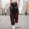 WILLBEST Women Stretch Gym Sport Jogger Sweatpant Loose Elasticated Waist Trousers Causal Athletic Pants Jogging Bottom Lounge Wear view 3