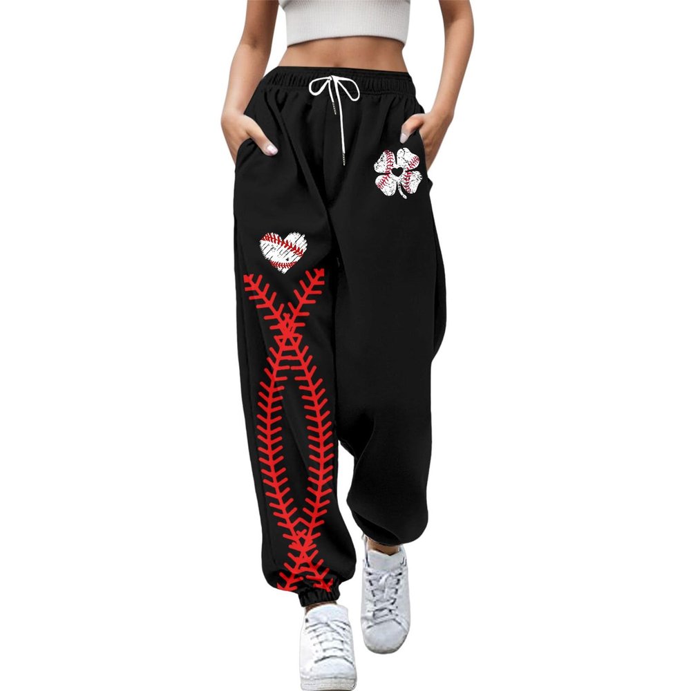 Womens Activewear Trousers Straight Wide Leg Yoga Pants Stretch Baggy Tracksuit Bottoms Sport Gym Jogger Causal Work Lounge Pants