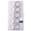 FreshCart Basics 5 Pairs Contact Lens Case Eye Contact Lens Box Women Travel Contact Lenses Case Soak Container Lenses Box for Beauty Pupil view 1