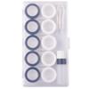 5 Pairs Contact Lens Case Eye Contact Lens Box Women Travel Contact Lenses Case Soak Container Lenses Box for Beauty Pupil view 1