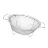 OFFSCH Stainless Steel Double-Handle Vegetable Washing Basket 22.5cm with Fine Drain Holes Multipurpose Food Drainer for Kitchen Fruit and Vegetable Cleaning view 1