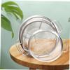 OFFSCH Stainless Steel Double-Handle Vegetable Washing Basket 22.5cm with Fine Drain Holes Multipurpose Food Drainer for Kitchen Fruit and Vegetable Cleaning view 2
