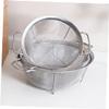 OFFSCH Stainless Steel Double-Handle Vegetable Washing Basket 22.5cm with Fine Drain Holes Multipurpose Food Drainer for Kitchen Fruit and Vegetable Cleaning view 3