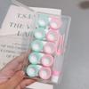 5 Pairs Contact Lens Case Eye Contact Lens Box Women Travel Contact Lenses Case Soak Container Lenses Box for Beauty Pupil view 3