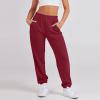 Women Activewear Trousers Straight Wide Leg Yoga Pants Stretch Soft Tracksuit Bottoms Workout Gym Sport Jogger Causal Tummy Control Lounge Sweatpant view 2