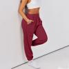 Women Activewear Trousers Straight Wide Leg Yoga Pants Stretch Soft Tracksuit Bottoms Workout Gym Sport Jogger Causal Tummy Control Lounge Sweatpant view 3