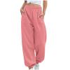 WILLBEST Women's Activewear Trouser Straight Leg Yoga Pants with Drawstring Ladies Tracksuit Bottoms Sports Jogger Causal Slim Leg Lounge Pants view 1