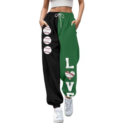 WILLBEST Womens Activewear Trouser Straight Leg Yoga Pants Stretch Loose Fit Tracksuit Bottoms Fitness Jogger Causal Tummy Control Lounge Sweatpant