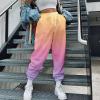 Women Activewear Trousers Straight Wide Leg Yoga Pants Pockets Lightweight Tracksuit Bottoms Fitness Joggers Causal Bootcut Lounge Sweatpant view 2