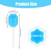 ACWOO Oral Care Sponge Swab, 100PCS Disposable Mouth Swab, Mouth Cleaning Swabs Sponge, Mouth Care Swab Sponge Stick, Tooth Mouth Cleaning Oral Care Tool Kit view 2