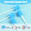 ACWOO Oral Care Sponge Swab, 100PCS Disposable Mouth Swab, Mouth Cleaning Swabs Sponge, Mouth Care Swab Sponge Stick, Tooth Mouth Cleaning Oral Care Tool Kit view 3