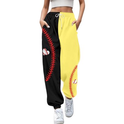 Womens Activewear Trouser Straight Wide Leg Yoga Pants Pockets Lightweight Tracksuit Bottoms Athletic Workout Joggers Causal Slim Leg Lounge Pant