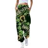 Womens Activewear Trouser Straight Wide Leg Yoga Pants with Pockets Ladies Tracksuit Bottoms Jogging Running Fitness Jogger Causal Slim Fit Lounge Sweatpants view 2