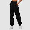 Women Activewear Trouser Straight Leg Yoga Pants with Pocket Drawstring Ladies Tracksuit Bottoms Sports Gym Training Jogger Causal Cotton Lounge Sweatpant view 4