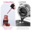 Edible Glitter - 60ml Metallic Cake Paint for Baking & Decorating - Food Grade Shimmer Art Paint for DIY Cookie, Fondant (Silver) view 4