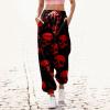 Women's Activewear Trouser Straight Wide Leg Yoga Pants Pockets Loose Tracksuit Bottoms Workout Jogger Causal Bootleg Lounge Sweatpant view 2