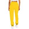 WILLBEST Women's Cotton Gym Sport Joggers Sweatpant Straight Wide Leg Elasticated High Waist Trousers Causal Running Exercise Cycling Lounge Pant Jogging Bottom Loungwear view 3