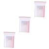 Mobestech 300pcs Sealing Bags Resealable Storage Pouches Zipper Poly Bag for Home Party Travel view 1