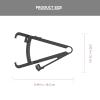 Gatuida 6pcs Body Fat Tester Body Fat Ruler Accurate Skinfold Caliper for Men Women Easy to Use Measurement Device for Fitness Tracking view 3