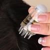 Hair Oiling Applicator, Scalp Massaging Head Massager Fluid Comb, Calp Massage Comb with Roller Ball, Portable Head Fluid Brush, Ead Massage Oil Applicator for Hair Care Growth Esential Oil view 2