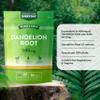 Dandelion Root Tablets | 500mg | High Strength Dandelion Extract | Taraxacum Officinale 5:1 Extract | 60 Vegan Tablets | Nature's Truth view 2