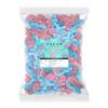 Candycrave - Vegan Fizzy Bubblegum Skulls 2Kg Bulk Bag | Blue & Pink Jelly Sweets | Bubblegum Flavour | Fizzy Sugar Coating view 1
